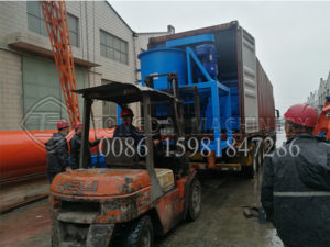 Shippment to India about Earthworm Compost Production Line