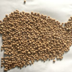 Peanut fertilizer granules